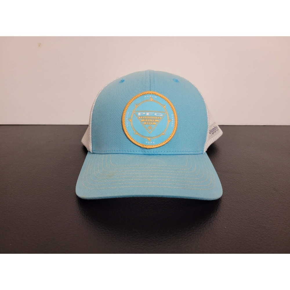 Columbia PFG Hat Cap Fitted Fishing Hiking‎ Camping Outdoors Mesh Performance